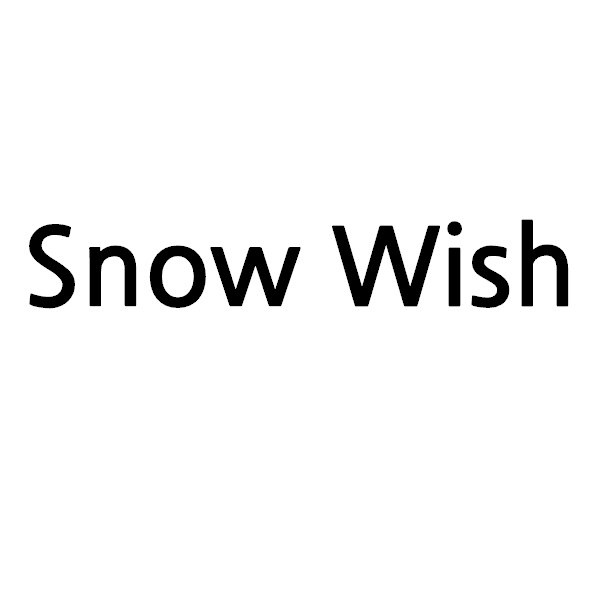 “Snow Wish”의 상표 견본