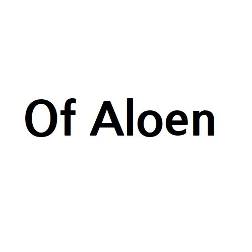 “Of Aloen”의 상표 견본