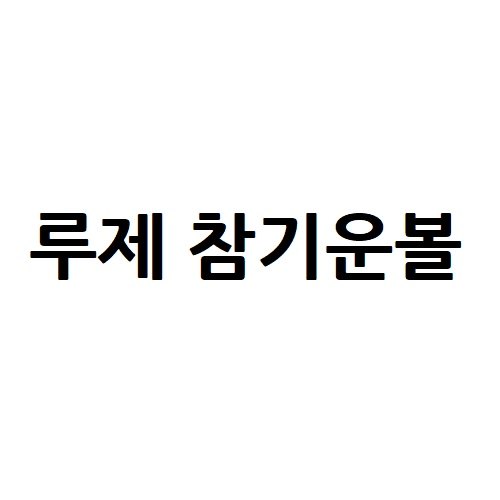 “루제 참기운볼”의 상표 견본