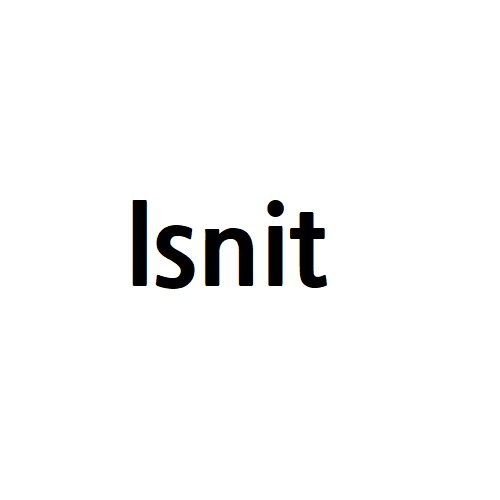 “Isnit”의 상표 견본