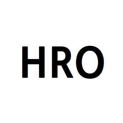 “HRO”의 상표 견본