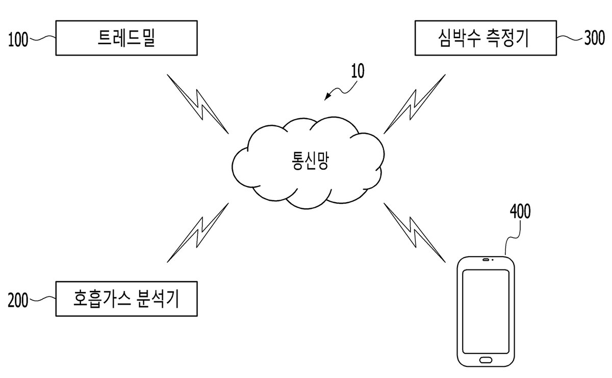 “마라토너를 위한 운동 부하 검사 정보 제공 시스템 및 그 방법”의 도면