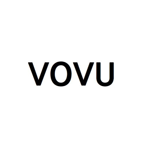 “VOVU”의 상표 견본