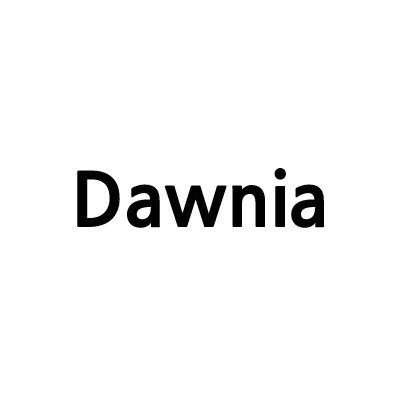 “Dawnia”의 상표 견본