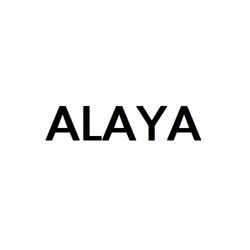 “ALAYA”의 상표 견본