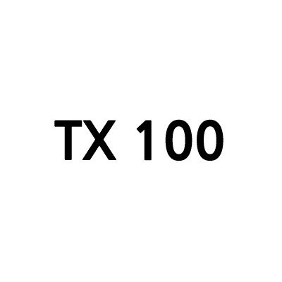 “TX 100”의 상표 견본