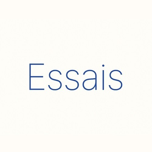 “Essais”의 상표 견본