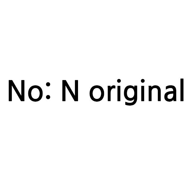 “NO: N original”의 상표 견본