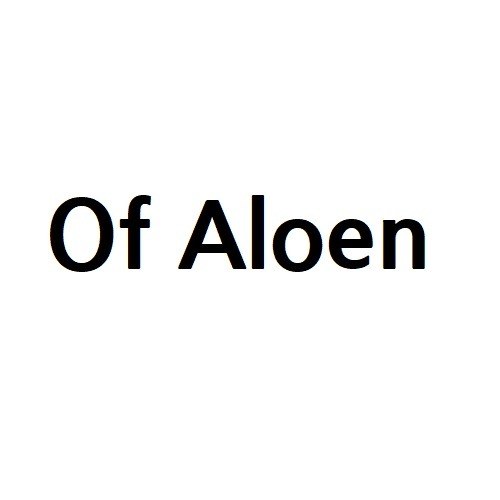 “Of Aloen”의 상표 견본