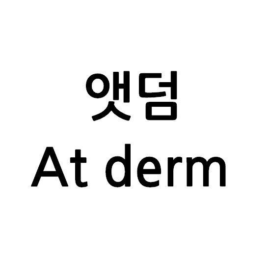 “앳덤 (At derm)”의 상표 견본
