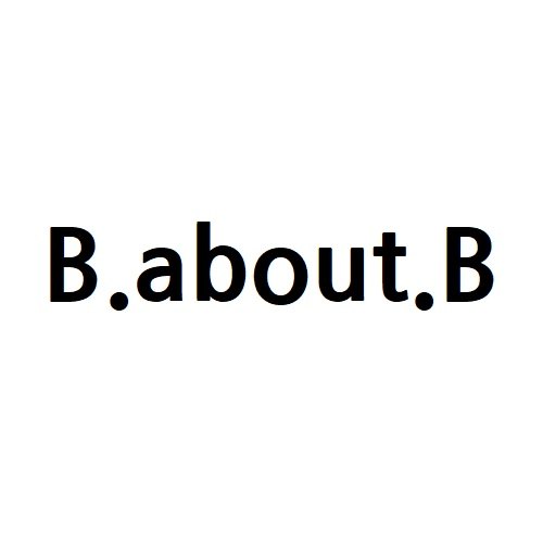 “B.about.B”의 상표 견본