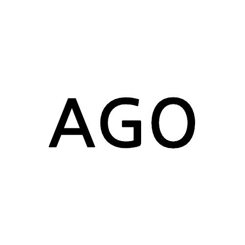 “AGO”의 상표 견본