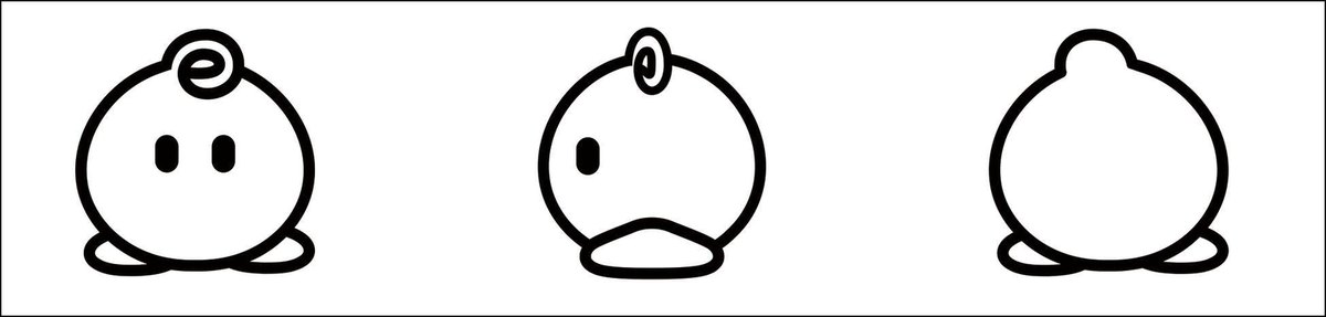 “캐릭터 스티커”의 도면