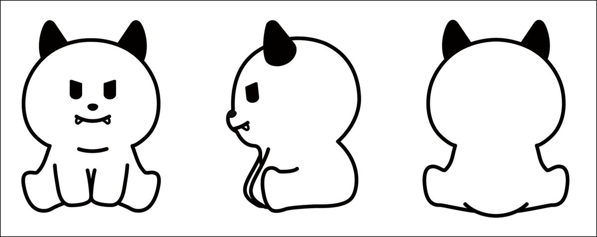 “캐릭터 스티커”의 도면